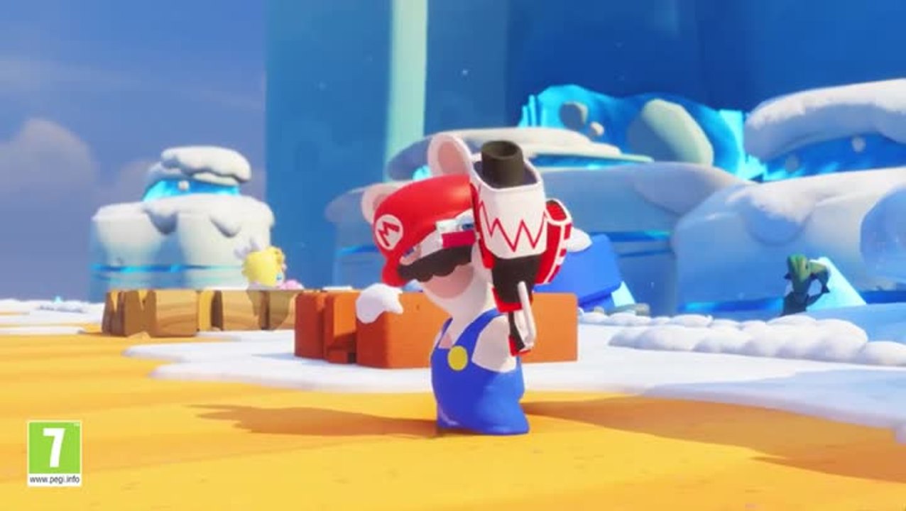 Mario + The Lapins Crétins Figurines Trailer