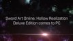 Sword Art Online : Hollow Realization arrive sur PC