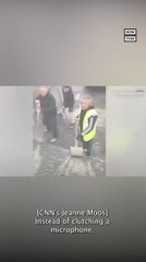 Social Media Can't Get Enough of Rod Stewart Fixing Potholes