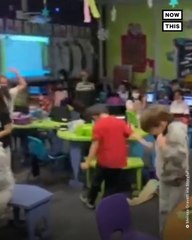 Nevada Elementary School Students Cheer Over End of Mask Mandate