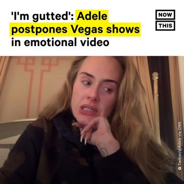 Adele Explains Why Her Vegas Shows Are Postponed