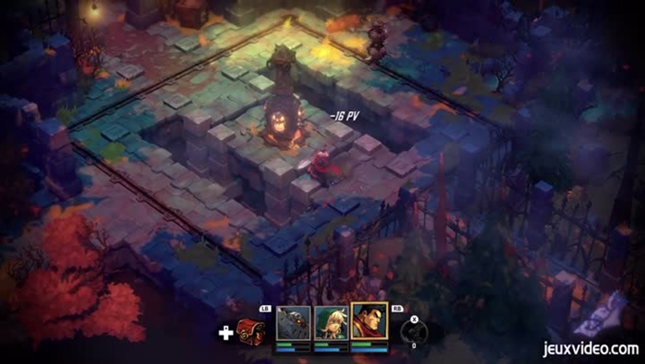 Battle Chasers : Nightwar - On explore un donjon