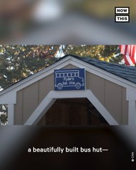 High Schoolers Build Bus Shelter for Local 5-Year-Old
