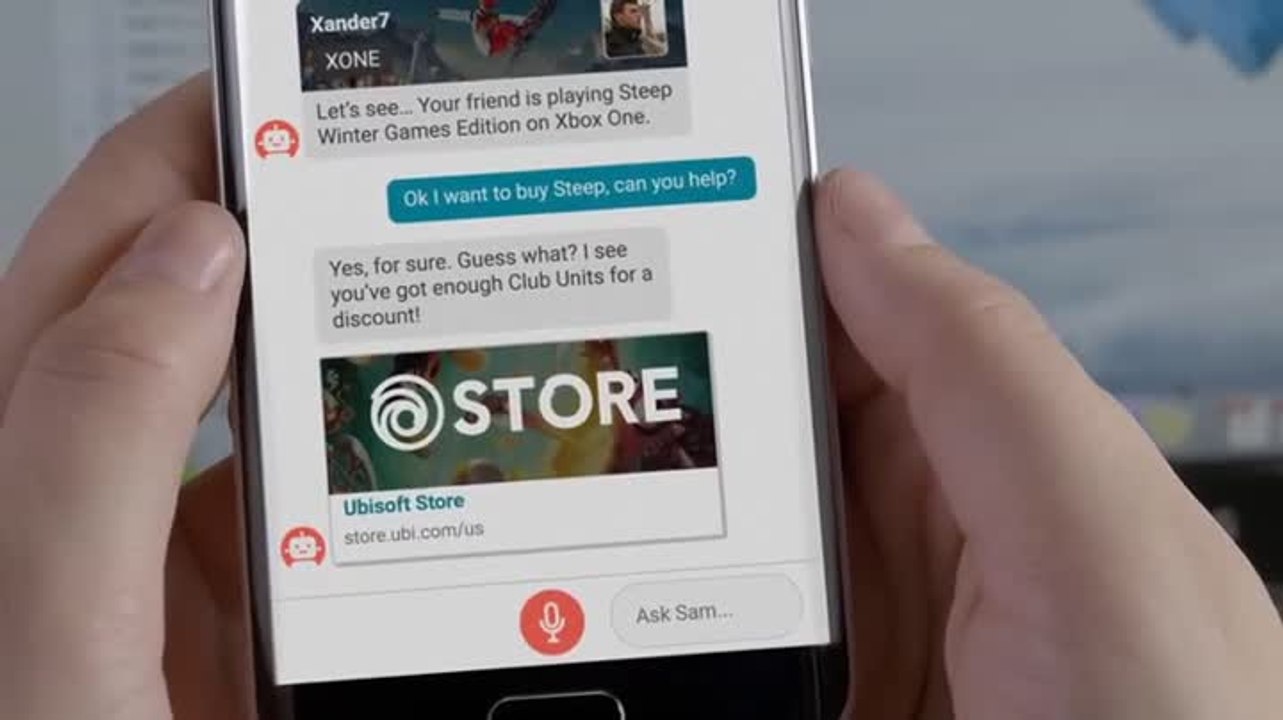 SAM : UBISOFT PERSONAL GAMING ASSISTANT