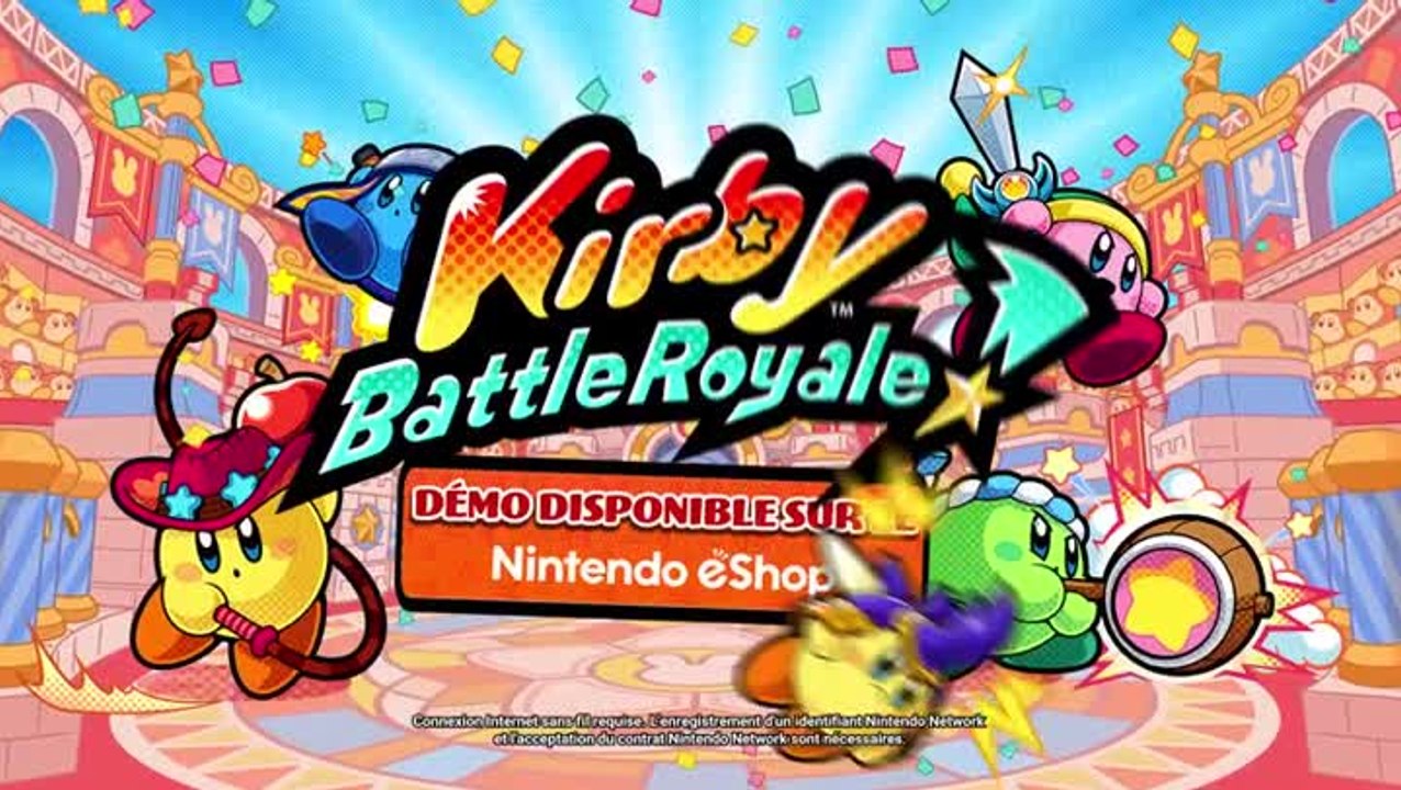 Kirby Battle Royale Demo Trailer