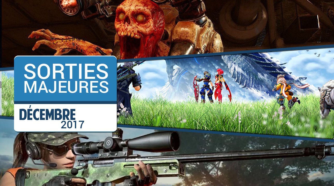 Les sorties majeures du mois de Décembre