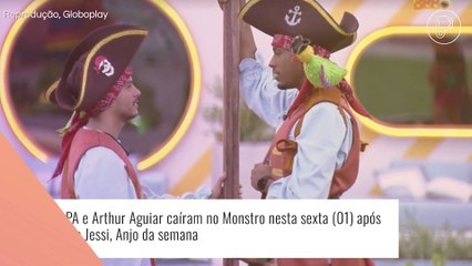 'BBB 22': PA e Arthur Aguiar se revoltam com Monstro polêmico. 'Prova de resistência'