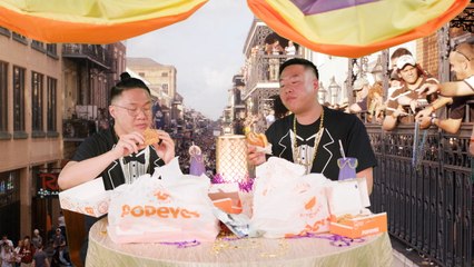 Fasties Popeyes Mukbang