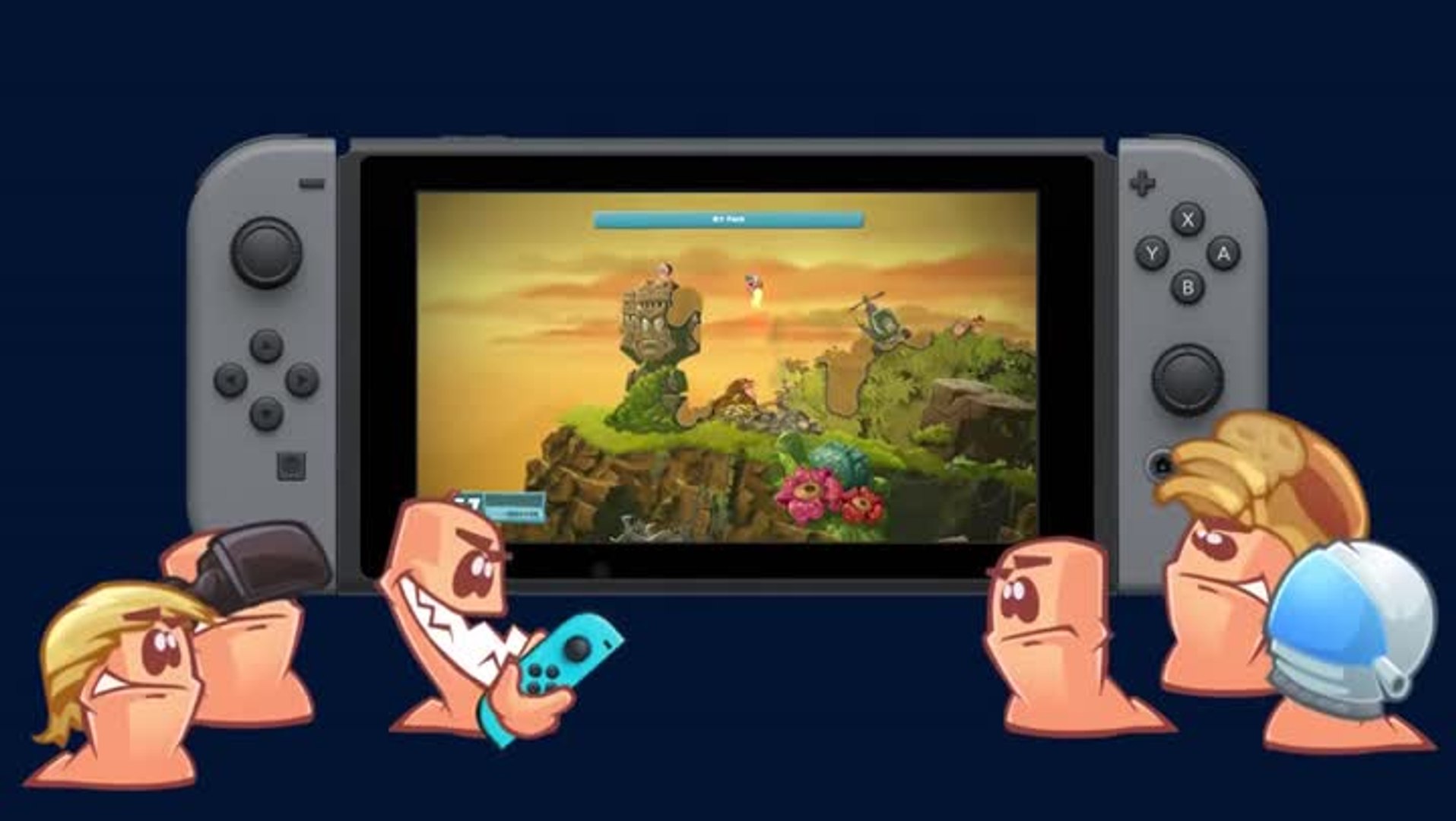 Worms W.M.D Trailer Nintendo Switch - Vidéo Dailymotion
