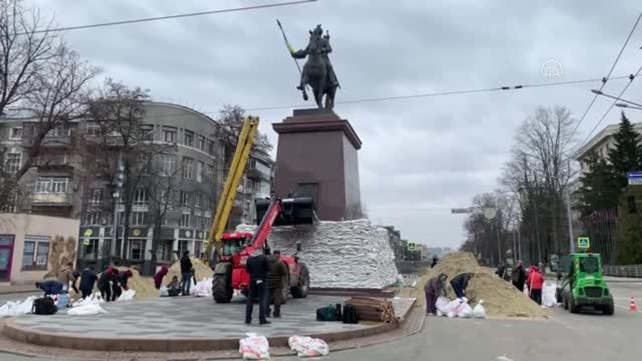 HARKİV- Rusya saldırısı altındaki Harkiv kenti