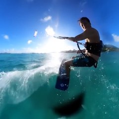 Thrillist Explorers: Wind Surfer Walking on Water