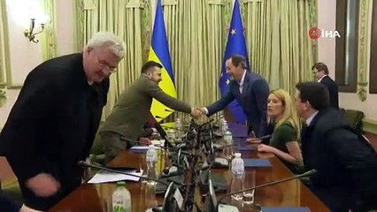 Zelenskiy, Avrupa Parlamentosu Başkanı Metsola’yı kabul etti