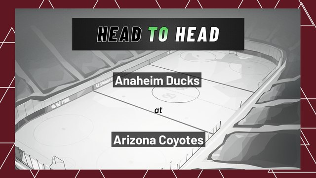 Anaheim Ducks At Arizona Coyotes: Total Goals Over/Under First Period, April 1, 2022