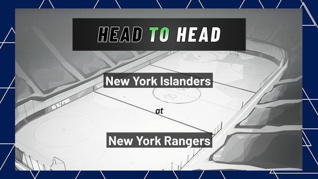 New York Islanders At New York Rangers: Moneyline, April 1, 2022