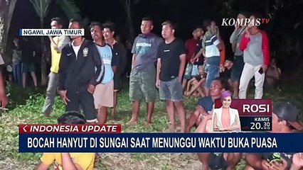 Bocah 11 Tahun Hilang Hanyut di Sungai Bengawan Ngawi, Diduga Terpeleset Saat Ngabuburit