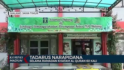 Tadarus Narapidana, Selama Ramadan Khatam Al Quran 60 Kali