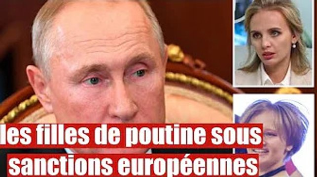 Ukraine : les filles de poutine impliquées dans les sanctions de l'Union européenne