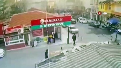 Yolcu otobüsü dehşet saçtı: O anlar kamerada