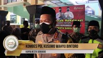 Polresta Sidoarjo Gelar Vaksinasi Booster di Masjid Agung Sidoarjo