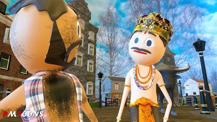 YAMRAJ - - EPISODE 2 - YAMLOK (यमलोक) - - PM TOONS -- COMEDY - JOKES
