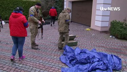 Executed civilians and discarded ammunition found in Vorzel
