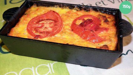 Flan de courgettes et carottes