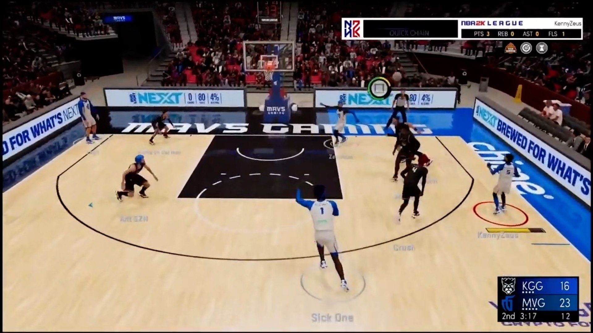 ⁣NBA 2K League - MAVS GAMING vs. KINGS GUARD GAMING - FULL GAME HIGHLIGHTS