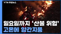 일요일까지 고온에 양간지풍....또 대형 산불 비상 / YTN