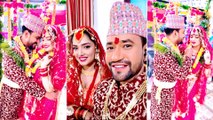 नेपाल में नेपाली रीती-रिवाज से निरहुआ और आम्रपाली ने रचाई शादी !