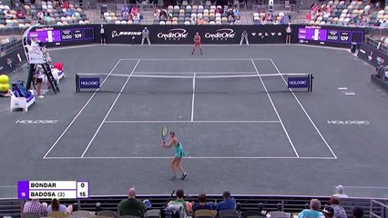 Highlights: Badosa im Charleston-Achtelfinale