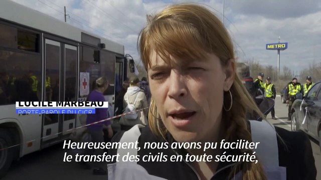 Ces gens ont vécu le pire : un convoi de la Croix Rouge est arrivé du sud-est de l'Ukraine