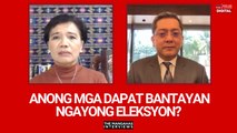Anong mga dapat bantayan ngayong eleksyon? | The Mangahas Interviews