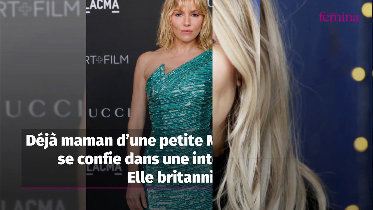 Sienna Miller se confie sur la maternité et les injonctions à devenir mère