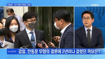 [백운기의 뉴스와이드] 한동훈, 2년 만에 무혐의 / 대선 패배 한 달도 안 됐는데…이재명 거론 왜?