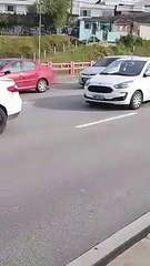 Engavetamento complica trânsito antes do acesso à Ponte Pedro Ivo