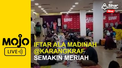Iftar Ala Madinah @Karangkraf semakin meriah