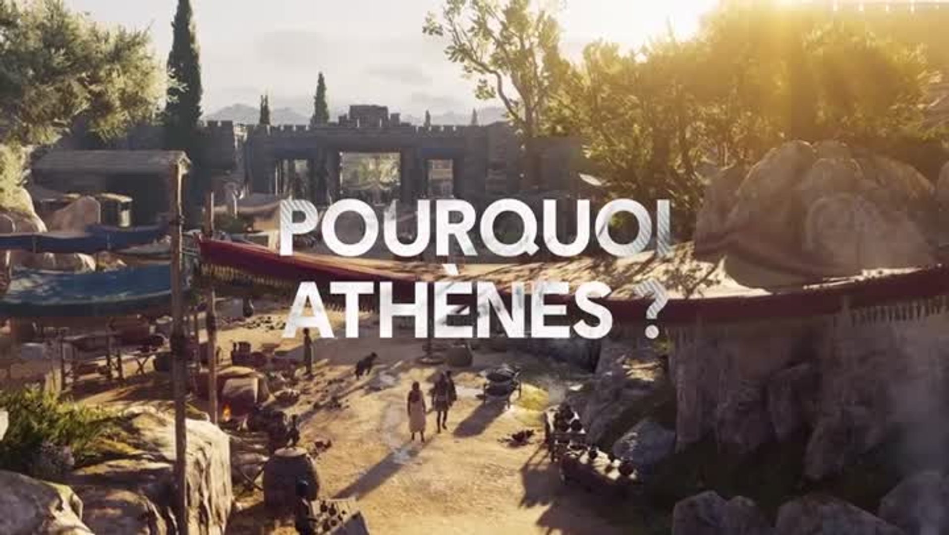 ⁣Assassin's Creed Odyssey : la création d'Athènes du Vème siècle avant J-C en détail