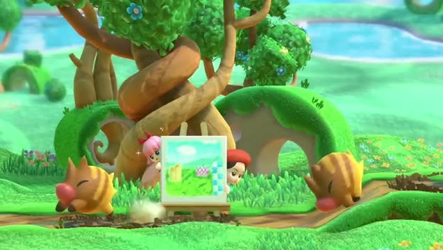 Kirby Star Allies Wave 2 Update - Adeleine & Ribbon