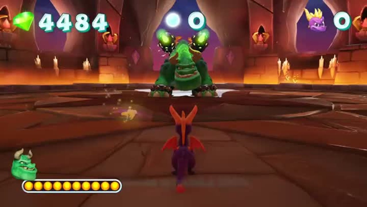 Spyro 2 Gateway to Glimmer : Boss 2 Gulp