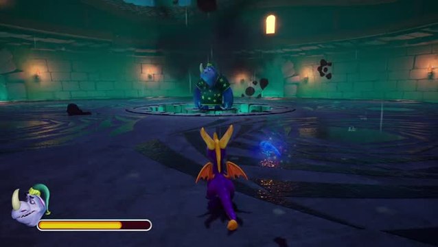 Spyro Year of the Dragon : Combat contre le Mini boss du Marais Effrayant