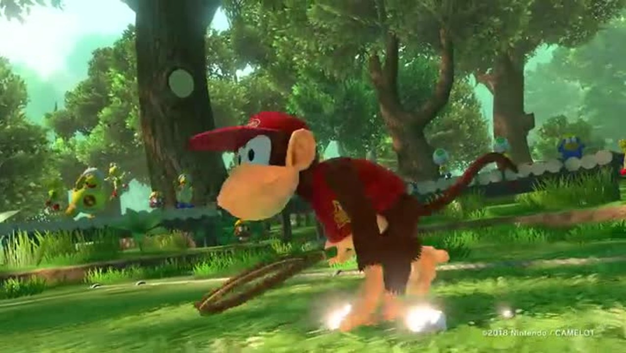 Mario Tennis Aces Diddy Kong