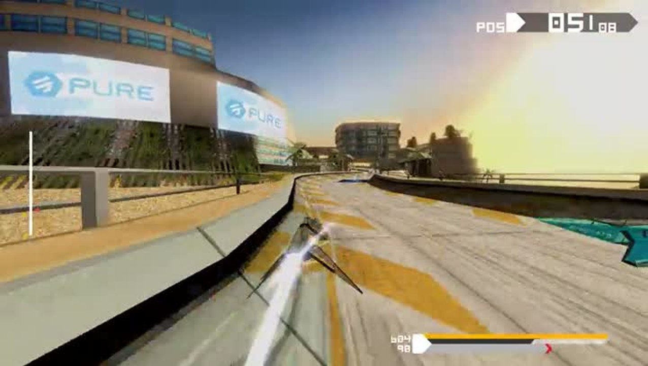 BallisticNG - Gameplay Mode Knockout (pure race)