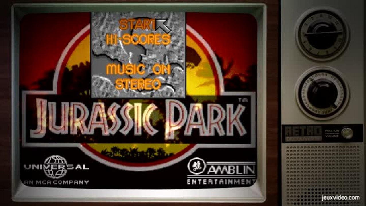 Jurassic Park Rétro découverte