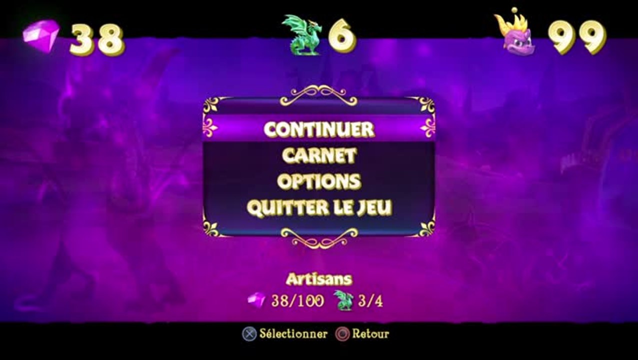 Spyro Reignited Trilogy : cheat code Spyro Bleu