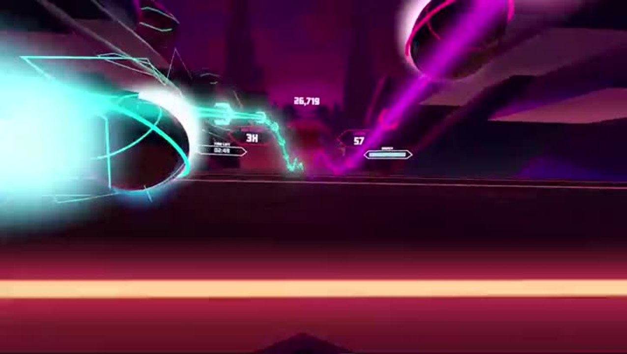 Synth Riders danse en rythme sur du Sunset Neon