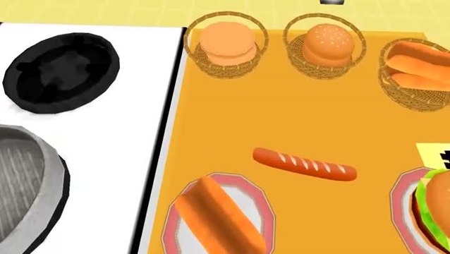 The Cooking Game VR : un double burger pour la réalité virtuelle