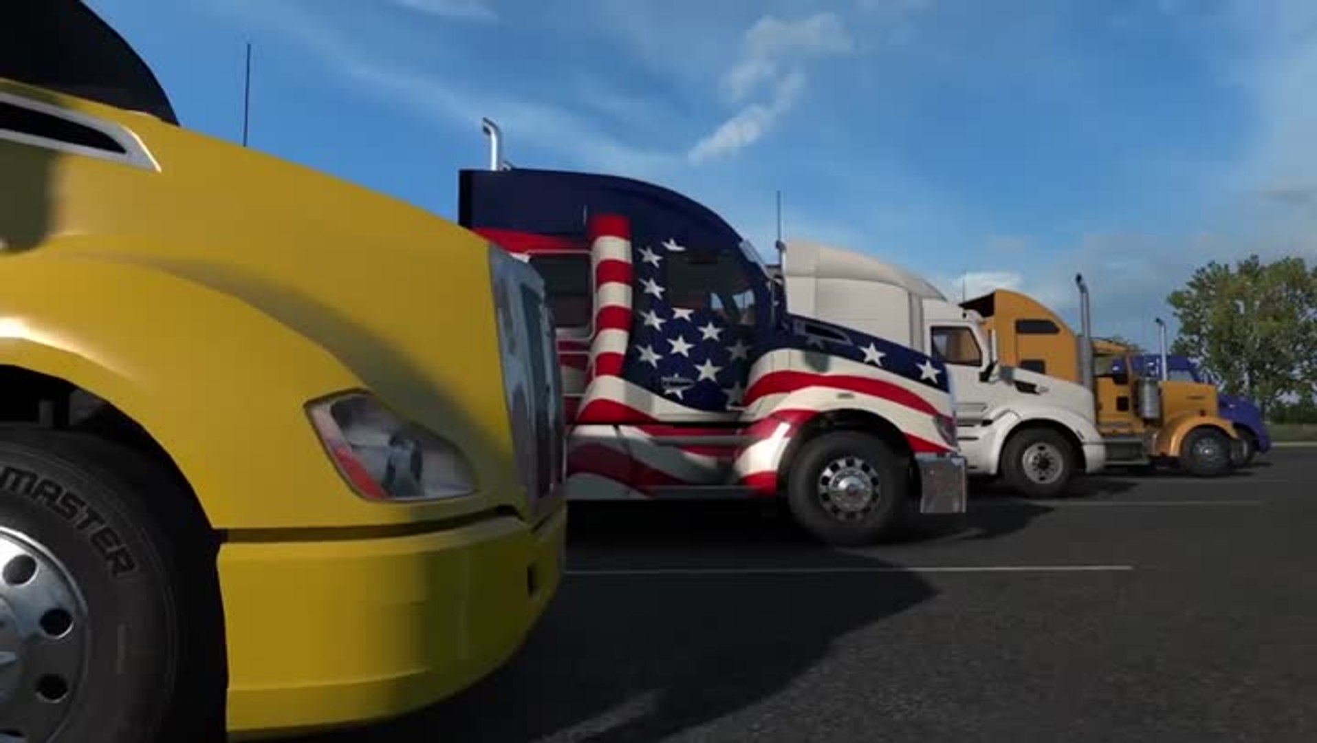 ⁣American Truck Simulator Oregon DLC Jessica Lynn Song.
