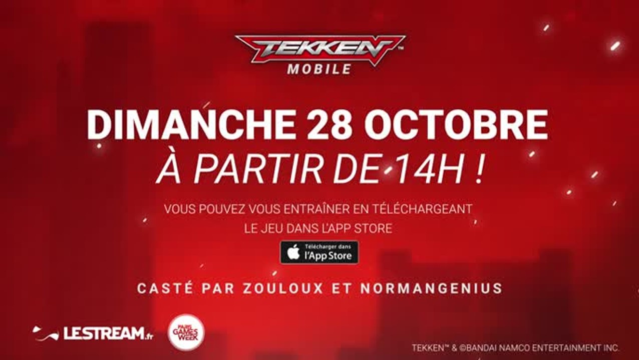 TEKKEN Mobile Paris Games Week