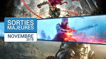 Sorties Majeures Novembre