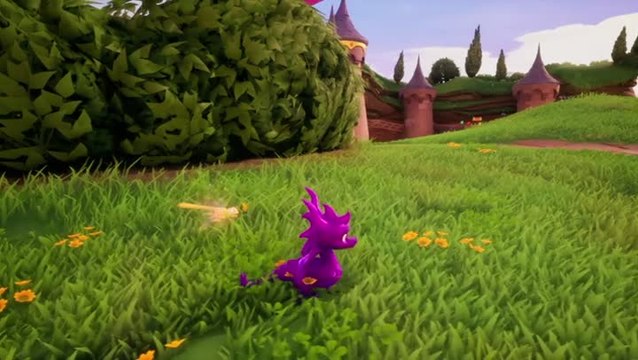 Spyro Reignited Trilogy : Spyro tout violet